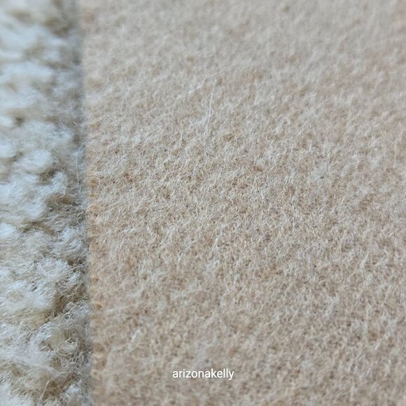 Nordstrom Cashmere Camel Woven Fringe Scarf Tan - Picture 12 of 14